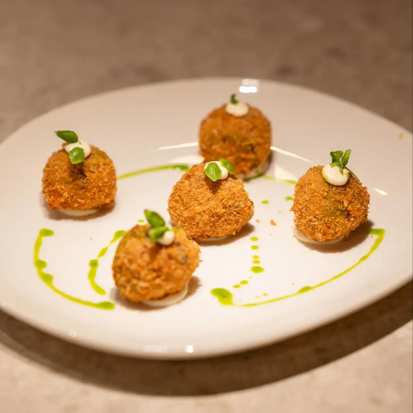 Arancini con Funghi e Tartufo