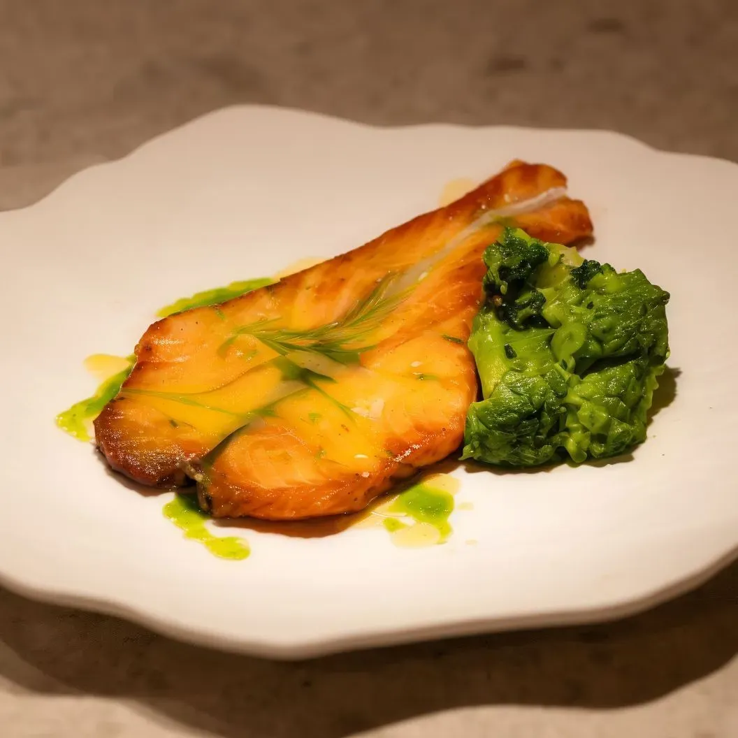 Filetto di Salmone alla Grilla
