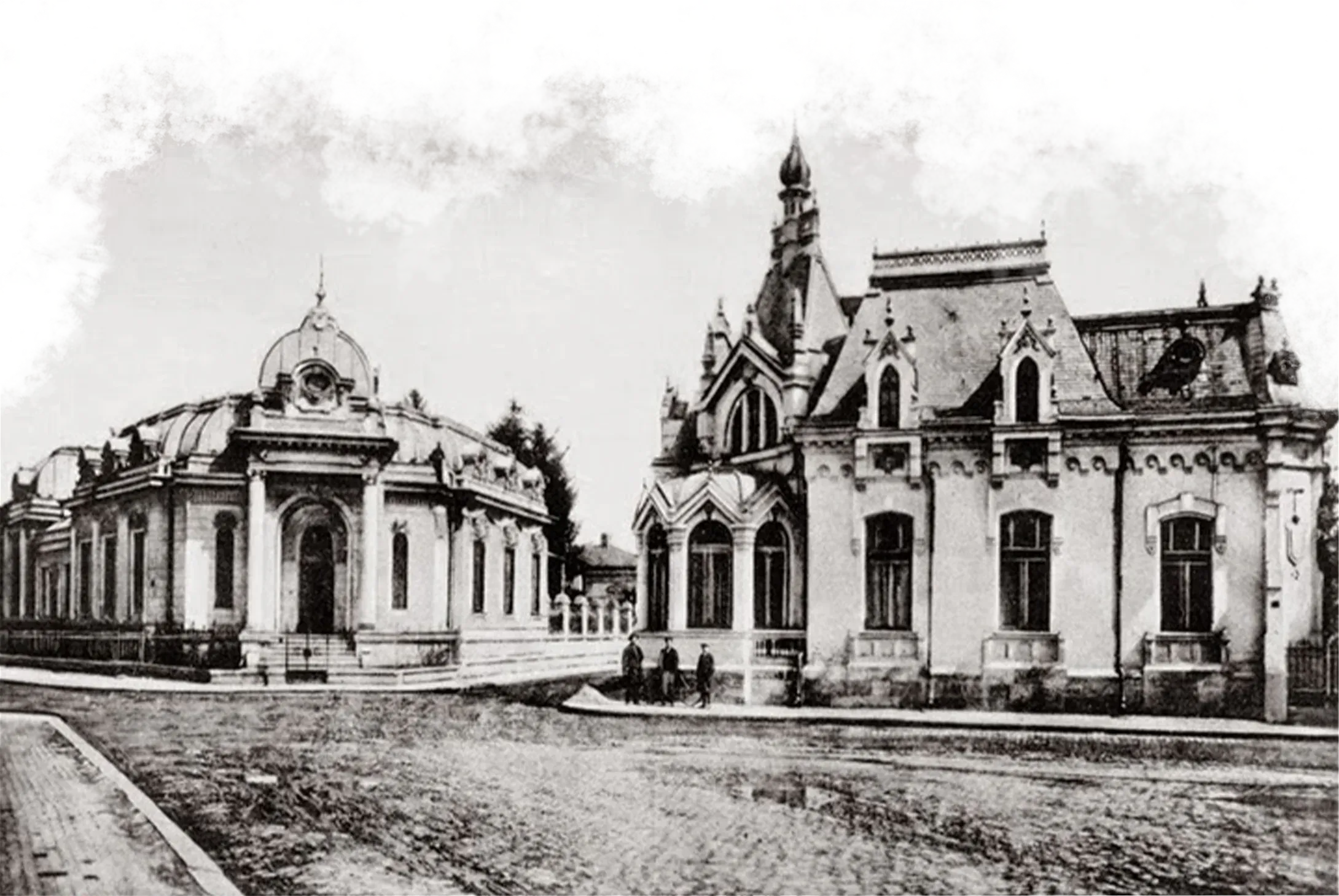 Casa Dr. Cloje, 1885 — fotografie de arhivă