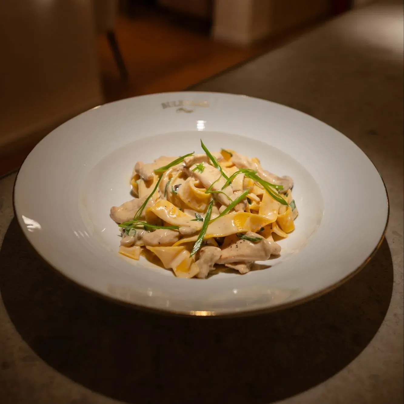 Pappardelle Pollo e Funghi