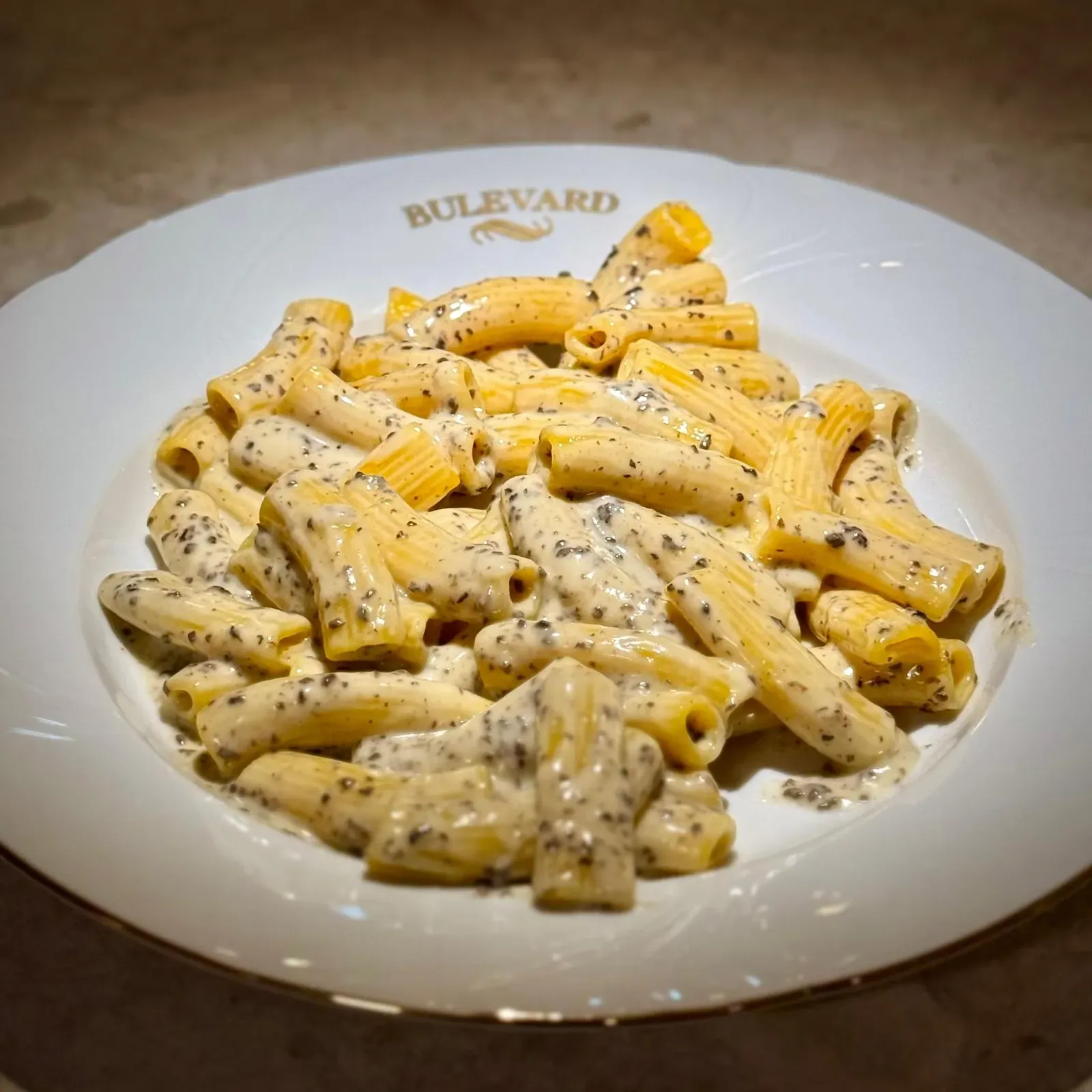 Rigatoni con Tartufo