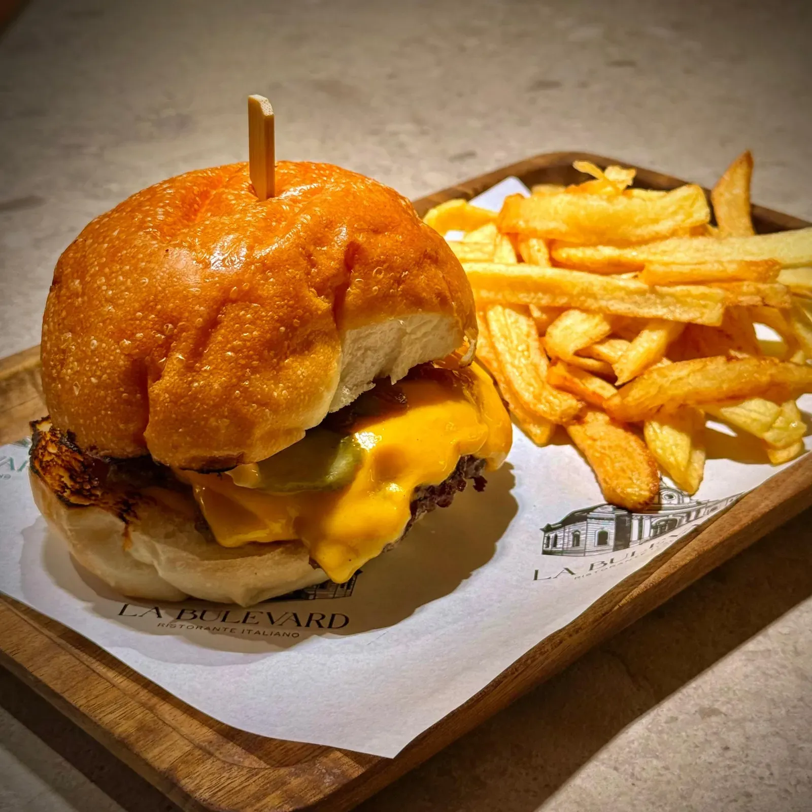 Smashed Burger di Vitello