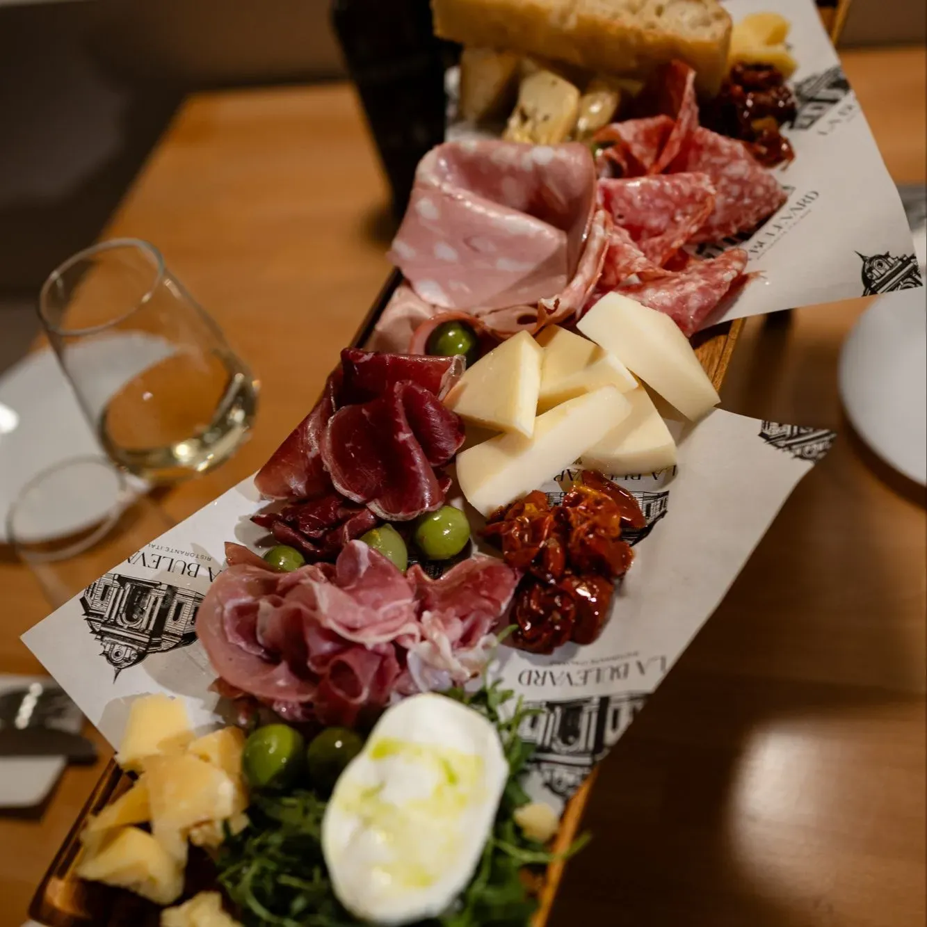 Traditional Italian Antipasto per Due